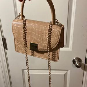 mini leather purse